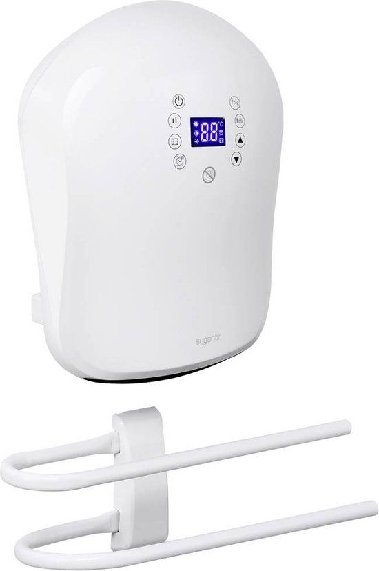 Sygonix WM-FH-W001 - Snelverwarmer voor badkamer - Wit