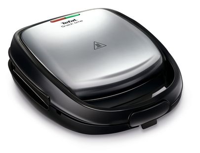 Tefal SW341D12 Sandwich Maker - 700W - Black/Stainless Steel