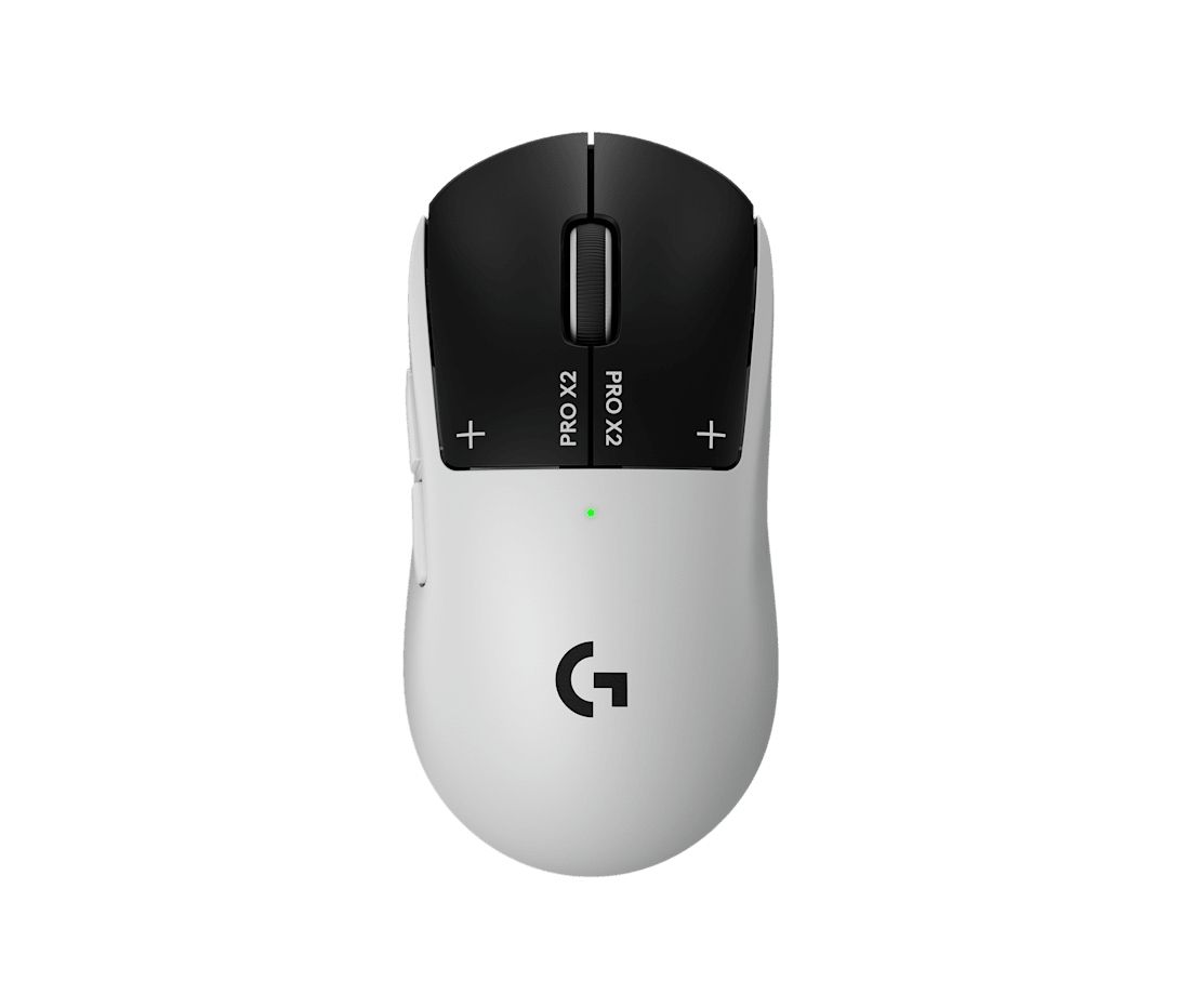 Logitech G PRO X2 SUPERSTRIKE Wireless Gaming Mouse - Black/White
