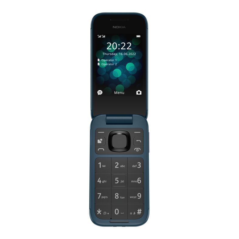 Nokia 2660 Flip - 4G - Blauw - Dual Sim