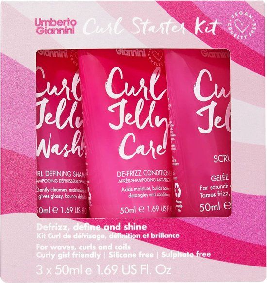 Umberto Giannini Curl Jelly Starter Kit 3 x 50ML
