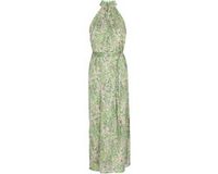 aleida Leo E-Commerce Ltd. Aleida Jurk Groen Veelkleurig Polyester A-lijn Lang Mouwloos Paisley Boho-collectie Lente/Zomer 2024