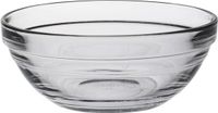 Duralex serveer/dessertschaaltjes rond van glas - 6 stuks - 12 cm diameter