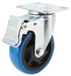 Roulettes de meubles - Roulettes pivotantes, directionnelles - Jeu de 4 - Diamètre de roue 100 mm - Avec frein - 120 kg par roue - Polyuréthane - Pour usage intensif