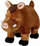 Heunec Wild Zwijn - pluche - Eco-line - 15 cm - cartoon - voor kinderen