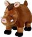 Heunec Wild Zwijn - pluche - Eco-line - 15 cm - cartoon - voor kinderen