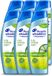Head & Shoulders 6 x Anti-Roos Shampoo Pure Intense Oil Control 250 ml