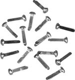 Merkloos / Sans marque Rayher Hobby Gmbh 72x Splitpennen zilverkleurig - in doosje