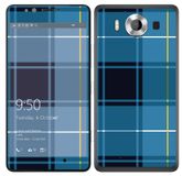 Royal Sticker RS.124369 sticker voor Microsoft Lumia 950 Blue Tartan