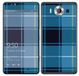 Royal Sticker RS.124369 sticker voor Microsoft Lumia 950 Blue Tartan