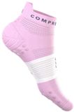 Compressport Pro Racing Socks v4.0 Run Low Hardloopsokken Orchid/White Unisex Maat 42-44
