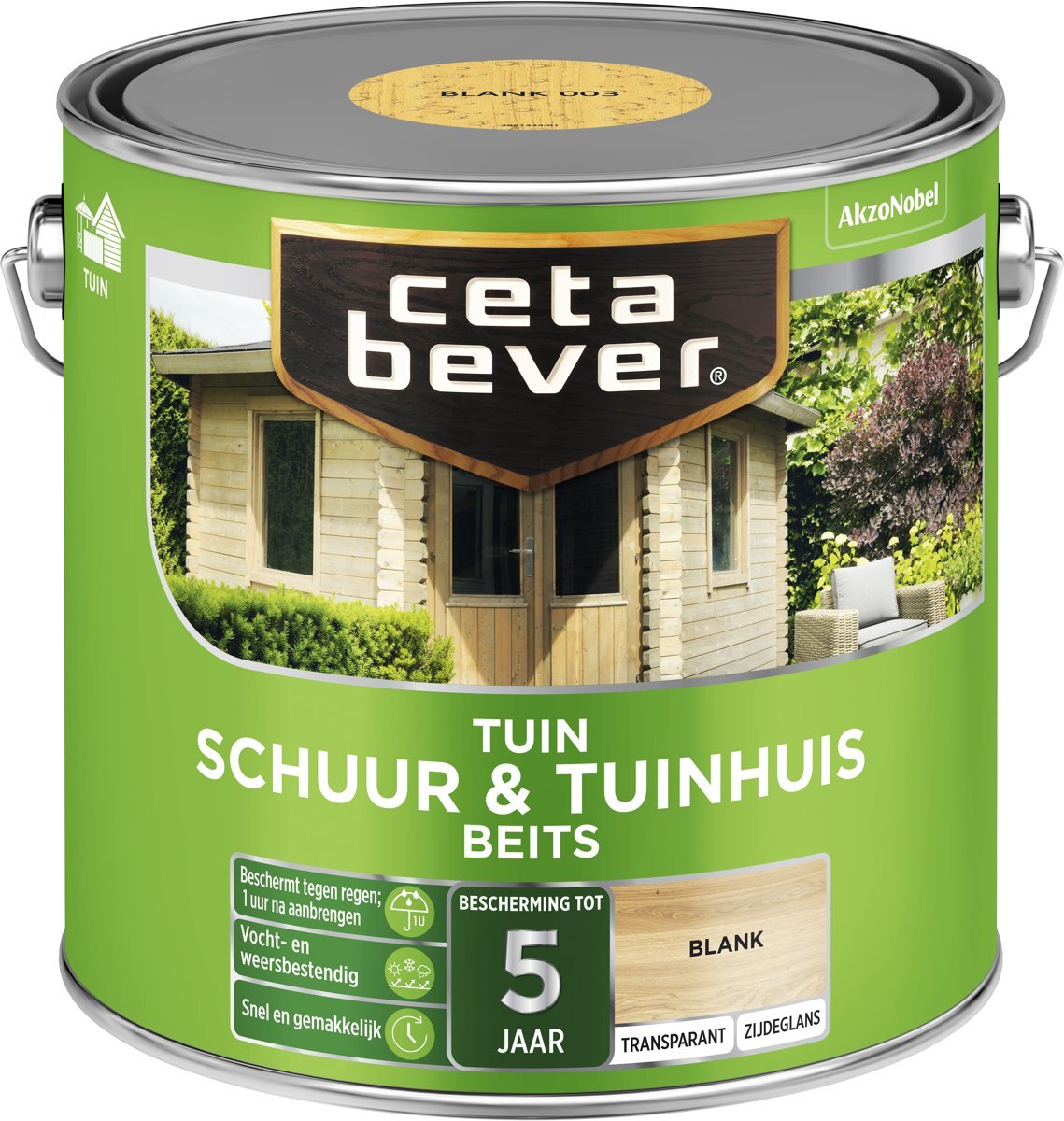 Cetabever Schuur Tuinhuis Beits Blank 2