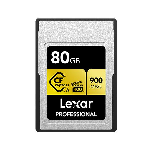 Lexar 80GB CFexpress Type A PRO 900MB/s Gold Series