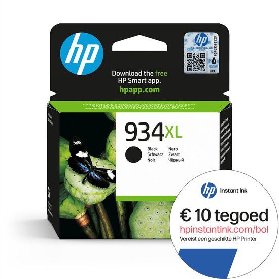 HP 934XL - Zwart - Inktcartridge