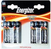 Energizer Alkaline Batterijen AA LR6 8 Stuks