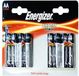 Energizer Alkaline Batterijen AA LR6 8 Stuks