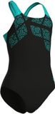 Arena Meisjes Badpak Kikko Swim Pro Back Zwart Water
