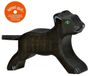 Holztiger Panthère sauvage - Petite figurine en bois