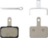 Shimano Schijfremblokken B01s Staal/hars Zwart/grijs 50 Stuks