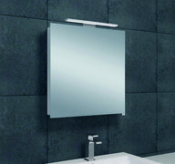 Wiesbaden Luxe spiegelkast + Led verlichting 60x60x14cm