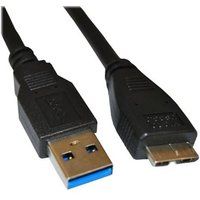 SQP USB-kabel - USB type A (M) naar Micro-USB Type B (M) - USB 3.0 - 50 cm