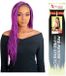 X-Pression Ultra US LLC X-Pression Pre-Stretched Braid 46" Paars/Zwart