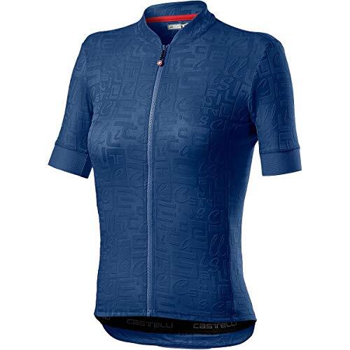 Castelli Dames Jacq belofte JRS T-shirt, agaat blauw, XL