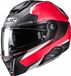 HJC i91 Felio Helm - Systeemhelm - Zwart/rood/wit - Maat M