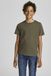 JACK&JONES - JJEORGANIC BASIC TEE SS O-NECK NOOS JNR - Jongens - T-shirts - Olive Night - 176