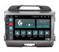 Kia Sportage Autoradio Android GPS Bluetooth WiFi Dab USB Écran Tactile Full HD 9" Easyconnect Processeur 8 cœurs Commande Vocale