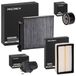 RIDEX 4055F11946 Kit de filtres sans vis de vidange d'huile