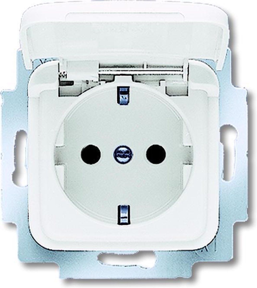 Busch-Jaeger 20 EUKB-214 - Wandcontactdoos - Wit