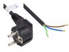 Alcasa P0185-S050 netsnoer Zwart 5 m Netstekker type E+F