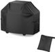 Housse de barbecue imperméable de grande taille - noir - 420D Oxford - 117 x 61 x 117 cm
