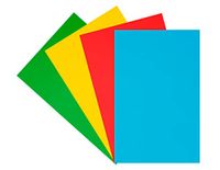 INNSPIRO Set van 4 folies van EVA-rubber, 20 x 30 cm, 1 mm, verschillende kleuren