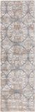 Safavieh Vloerkleed Scarlett Rechthoekig Polypropyleen Zilverkleurig 66 x 213 cm