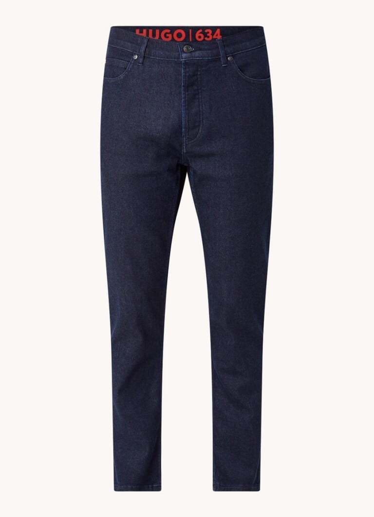 HUGO BOSS HUGO BOSS Tapered fit jeans met donkere wassing