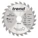Trend CraftPro TCT-zaagblad voor algemeen gebruik, 190 mm x 24 tanden x 30 mm asgat, wolfraamcarbide getipt, CSB/19024