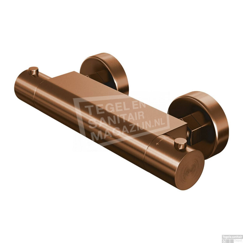 Brauer Opbouw Douchekraan Copper Thermostatisch Koper