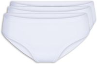 LingaDore 3-pak slip Vrouwen Wit Effen M