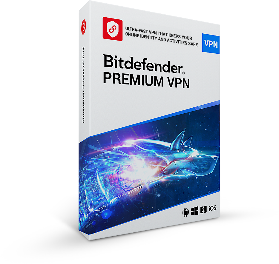 Bitdefender Premium VPN Licentie 1 jaar - 10 Licenties