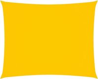 vidaXL Zonnescherm rechthoekig 3,5x5 m oxford stof geel