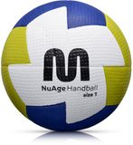 Meteor - Handbal Nuage - Maat 1 - Junior - Wit/Geel/Donkerblauw
