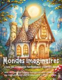 Mondes Imaginaires - Livre de coloriage fantastique pour adultes et adolescents