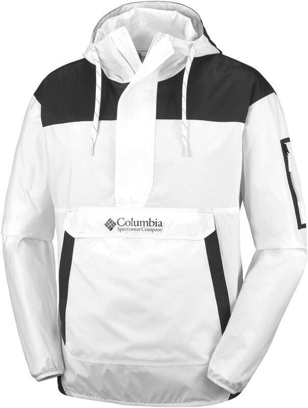 Columbia Challenger Jas Heren wit/zwart XL 2019 Windstoppers