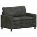 vidaXL Bank Antracietkleurig Polyester 126 x 81 x 87,5 cm
