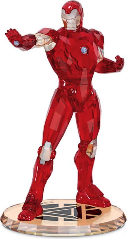 Swarovski Marvel Iron Man Figurine - Red Crystal