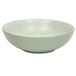 HOME DECO FACTORY, KA0458, Modern design soup plate in durable ceramic, ideal for soups and sauce dishes, easy to maintain, green color, diameter 185 cm