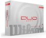 Wilson DUO Soft Golfballen 2025 - Rood - 12 Stuks