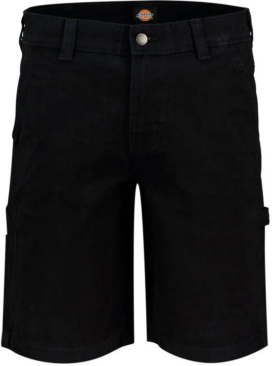 Dickies Canvas Carpenter Korte Broek Zwart W36 Mannen